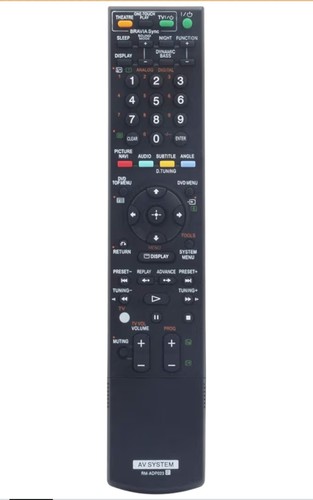 Replacement remote for - sony, rm