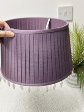 Purple /lilac Lampshade