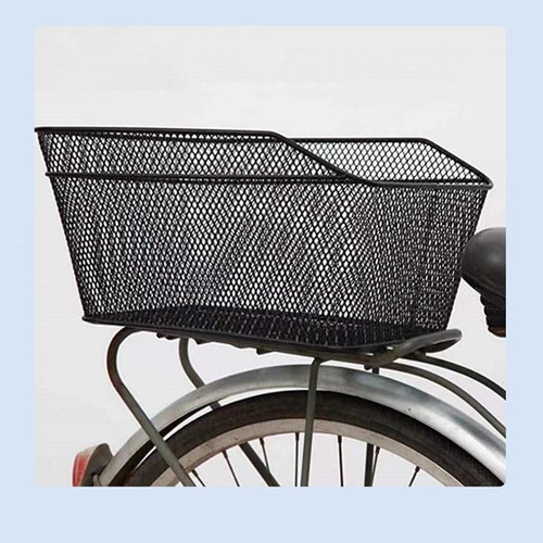 Rear bicycle basket storage - rear,