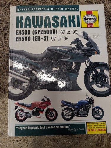 Kawasaki ex500 gpz500s - kawasaki,
