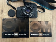Olympus black 35mm slr - olympus,