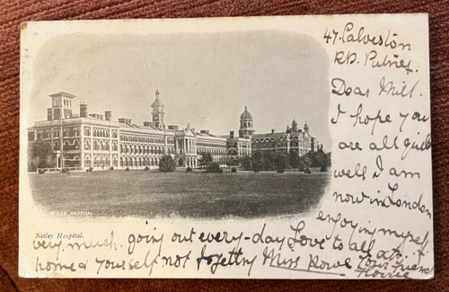 Antique postcard netley - antique,