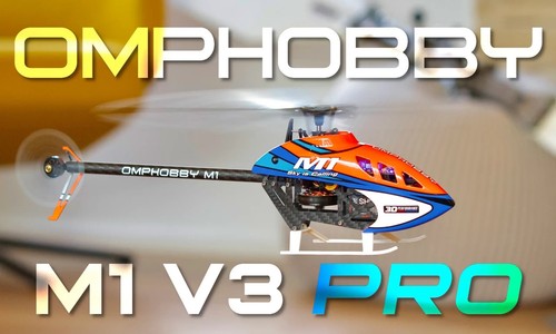 Omphobby pro 3d rc - m1, v3