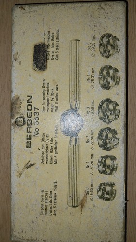 Bergeon 5537 watch case back - bergeon,
