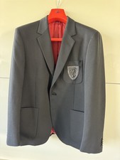 FERRE MILANO Slim Fit Mens Blazer Jacket Blazer with leather badge logo.  