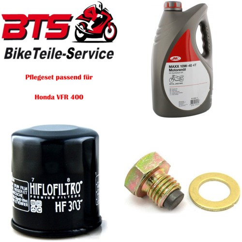 Set oil filter drain plug - 4l,
