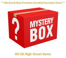 **Premium Branded Executive Mystery Box 20x Brand New UK High Street Items**