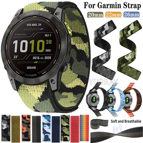 Elastic nylon loop watch - elastic,