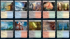 10 x Artifact BRIDGE Lands (