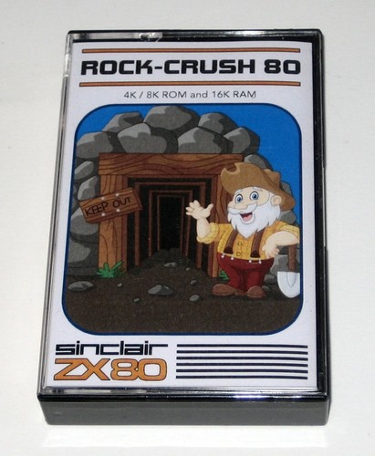 Zx80 software cassette rock - software,