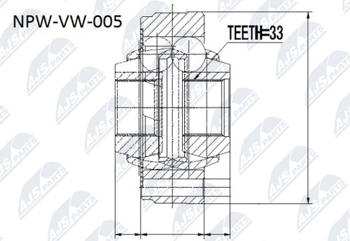 Npw 005 nty - joint, kit