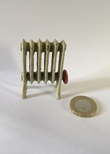 Vintage 1930's Miniature Dolls House Metal Radiator