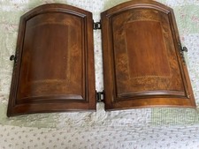 Salvaged Vtg Set Of Two Brown