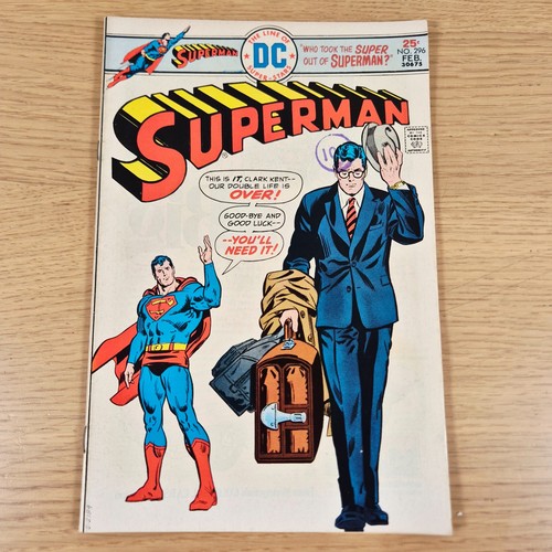 Vintage superman 296 dc - vintage,