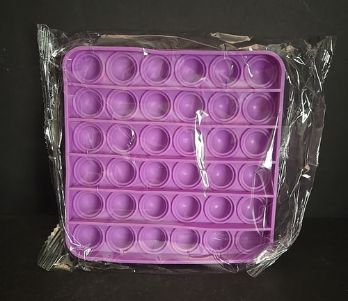Purple fidget popper 6x6 - fidget,