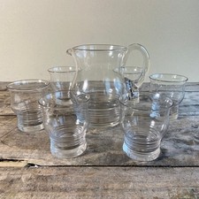 Vintage Glass Lemonade / Water