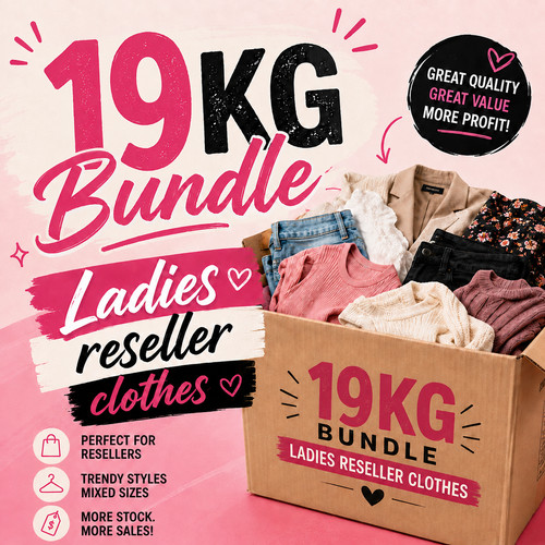 New 19kg ladies clothing - 19kg,