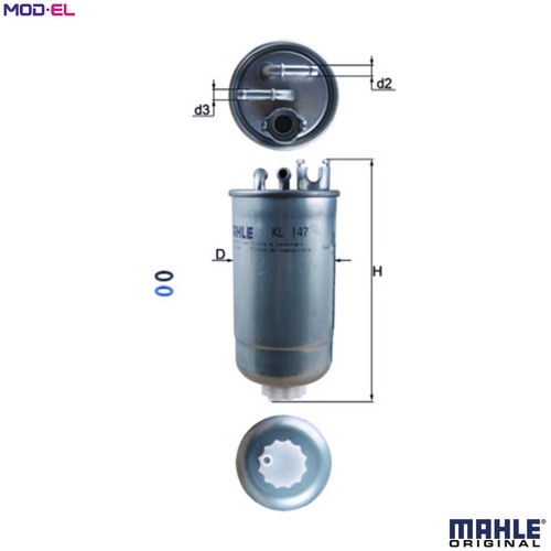 Fuel filter 147d for skoda - fuel,
