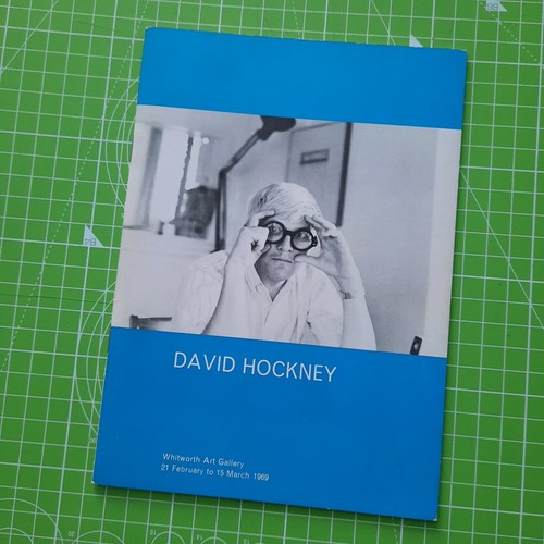 David hockney signed - signed, 1969