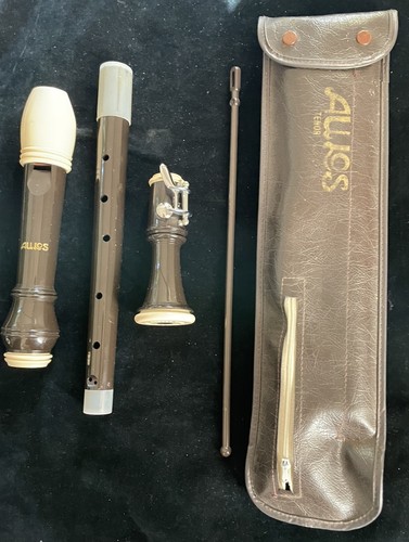 Aulos recorder 3 piece - recorder,