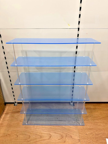 Tier acrylic display shelf - 6,