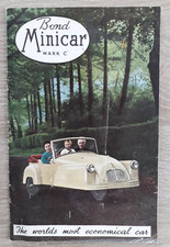 Bond Minicar Mark C Brochure +