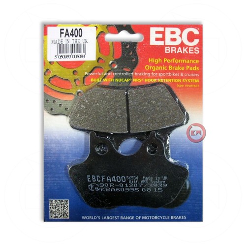 Brake pads anterior ebc harley - anterior,