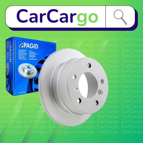 Pagid solid rear brake discs - solid,