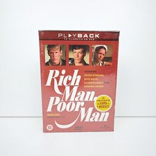 Rich Man Poor Man Book One Chapters 1-12 DVD Boxset TV Series 3 Discs Set