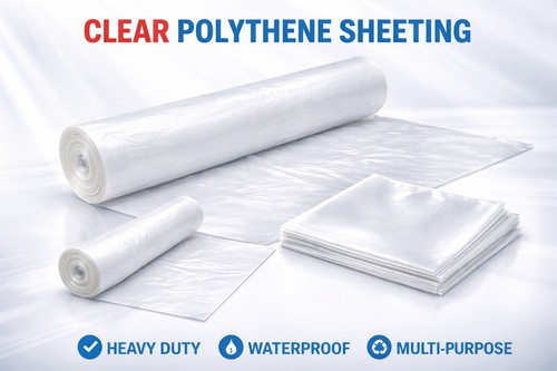 Clear polythene roll m - polythene,