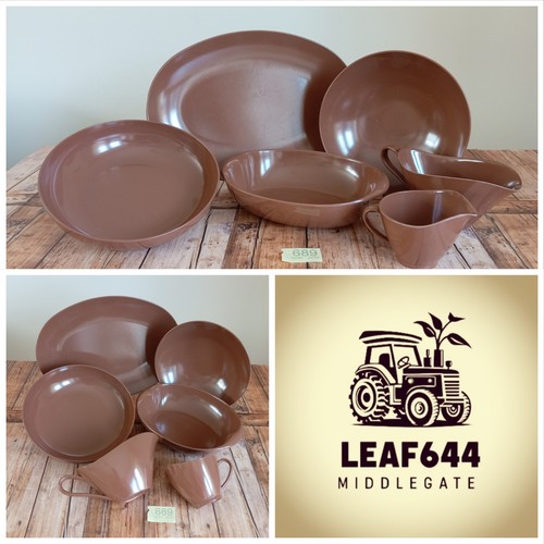 Melamine serving set camping - melamine,