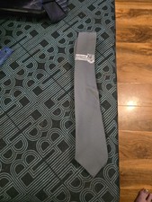 Leyland Motors Staff Tie Grey Tiger Logo 1970s 1980s British Leyland Obsolete