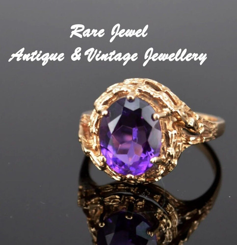 9ct gold and - and, amethyst