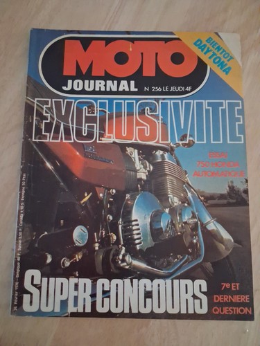 Moto journal 1976 - moto, honda