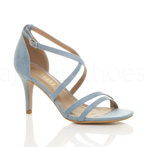 Womens ladies mid high heel - womens,