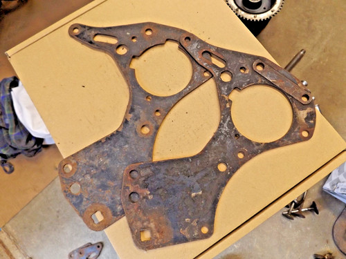 Vintage motorcycle rear engine - vintage,