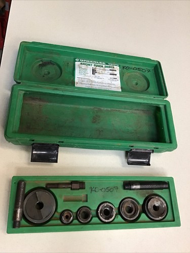 Greenlee ratchet knockout - greenlee,
