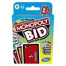 Monopoly Bid Card Game Fast