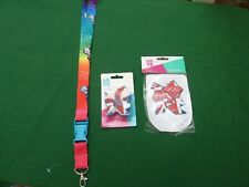 LONDON 2012 MASCOTS LANYARD, TAX DISC HOLDER AND AERIAL TOPPER