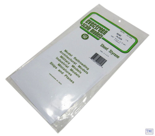 Eg9040 evergreen plastics - eg9040, 12"