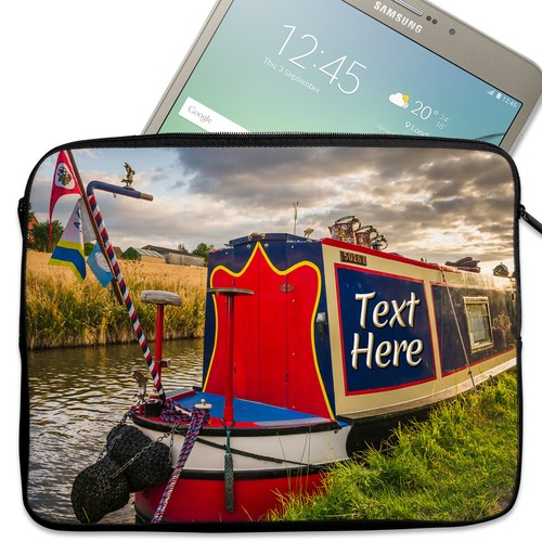 Personalised canal barge - personalised,