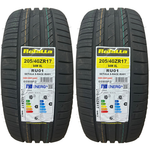 205 40zr17 rotalla race - 205/40zr17,