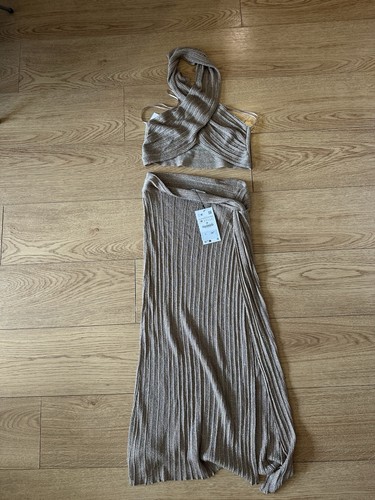 Zara piece metallic knit - 2,