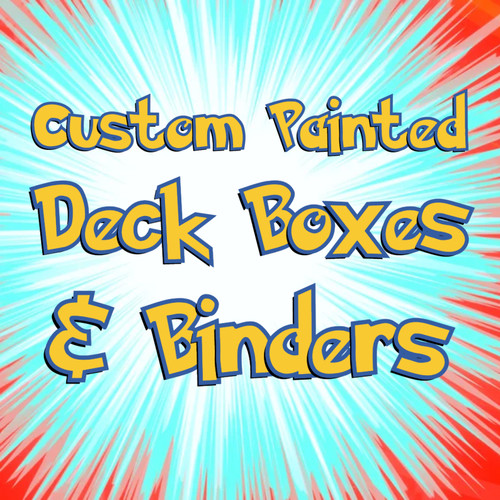 Custom hand painted tcg - hand-painted, deck