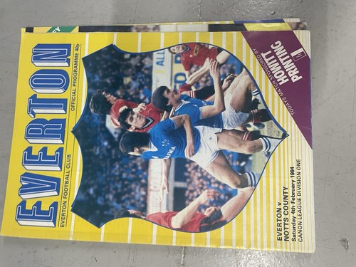 Everton notts county - v,