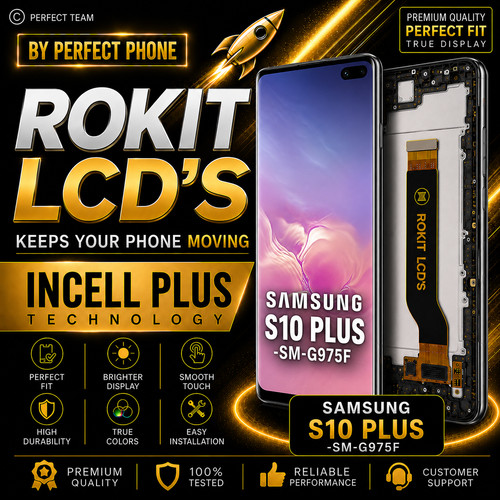 For samsung s10 plus g975f - s10, lcd