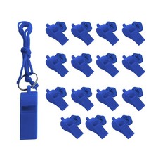 Bag of 10 Blue Plastic