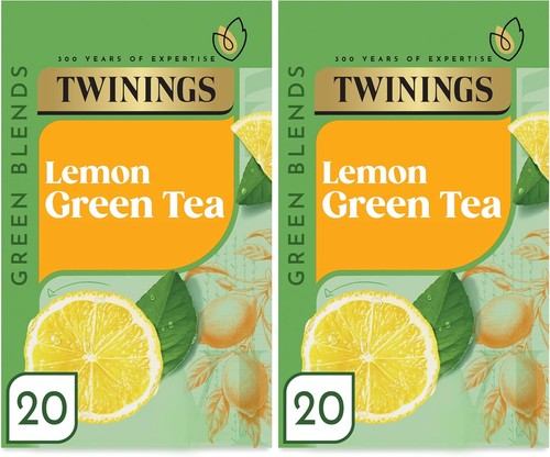 Twinings lemon green tea x - green,