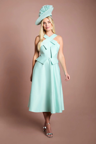Coast mint fit flare dress - fit,