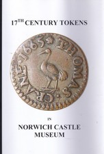 17th Century Tokens in Norwich Castle Museum.  Norfolk